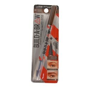 Maybelline Build-A-Brow 2-in-1 Brow Pen & Gel, 257 Medium Brown, Vegan